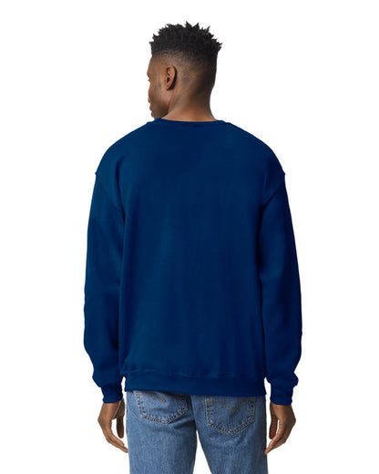Unisex Heavy Blend���  50/50 Fleece Crew - Navy