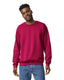 Gildan G180 - Unisex Heavy Blend���  50/50 Fleece Crew - Cardinal Red