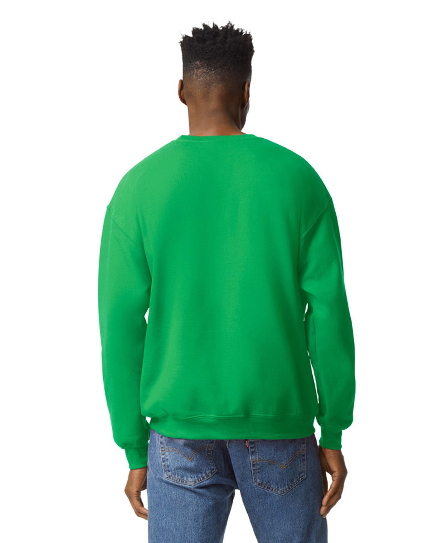 Unisex Heavy Blend���  50/50 Fleece Crew - Irish Green