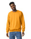 Gildan G180 - Unisex Heavy Blend���  50/50 Fleece Crew - Gold