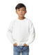 Gildan G180B - Youth Heavy Blend��� 50/50 Fleece Crew - White