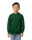 Gildan G180B - Youth Heavy Blend��� 50/50 Fleece Crew - Forest Green