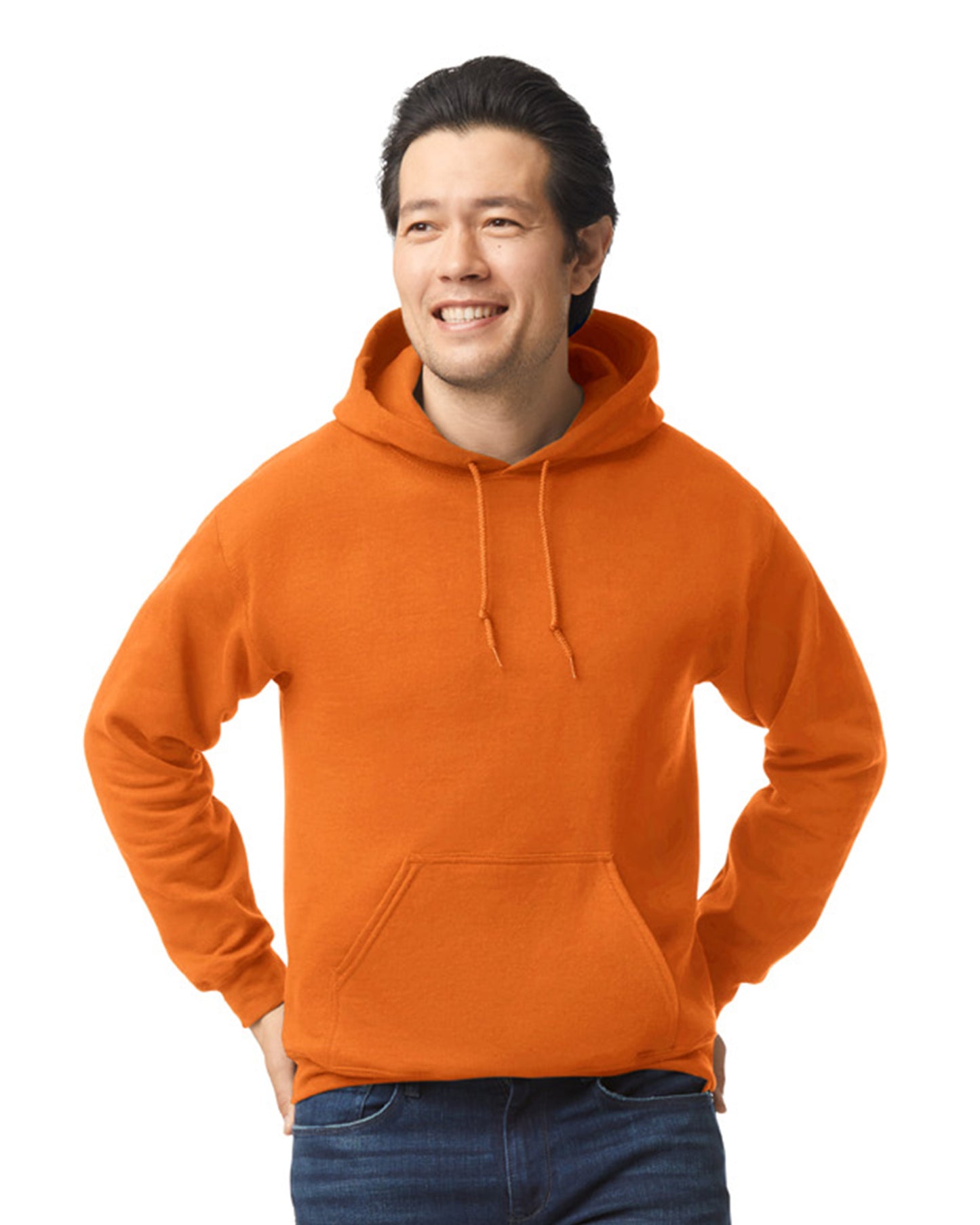 Unisex Heavy Blend��� 50/50 Hoodie - High Viz Safety Orange