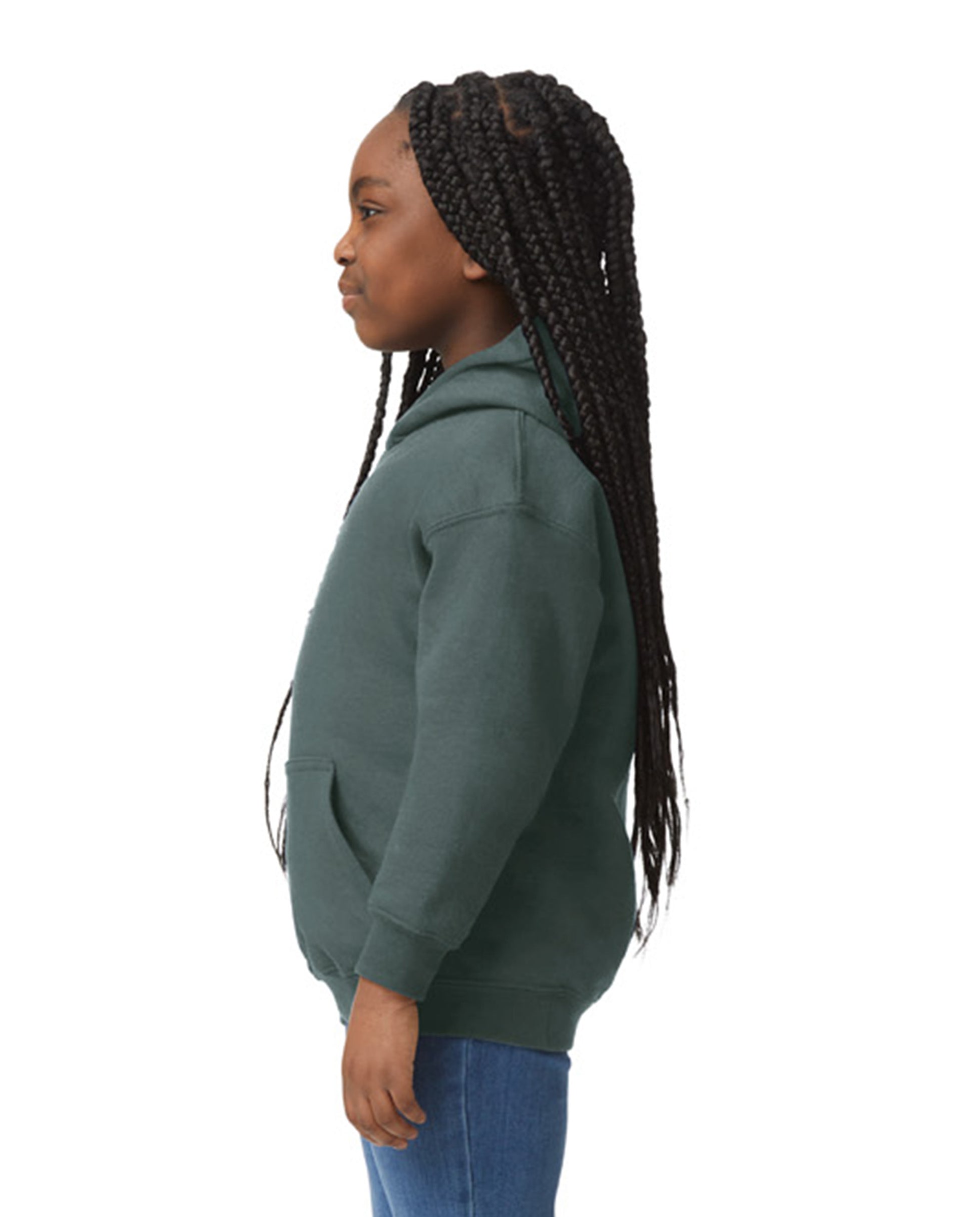 Youth Heavy Blend™ 50/50 Hoodie - Dark Heather