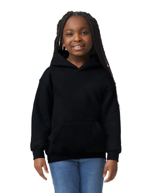Youth Heavy Blend™ 50/50 Hoodie - Black