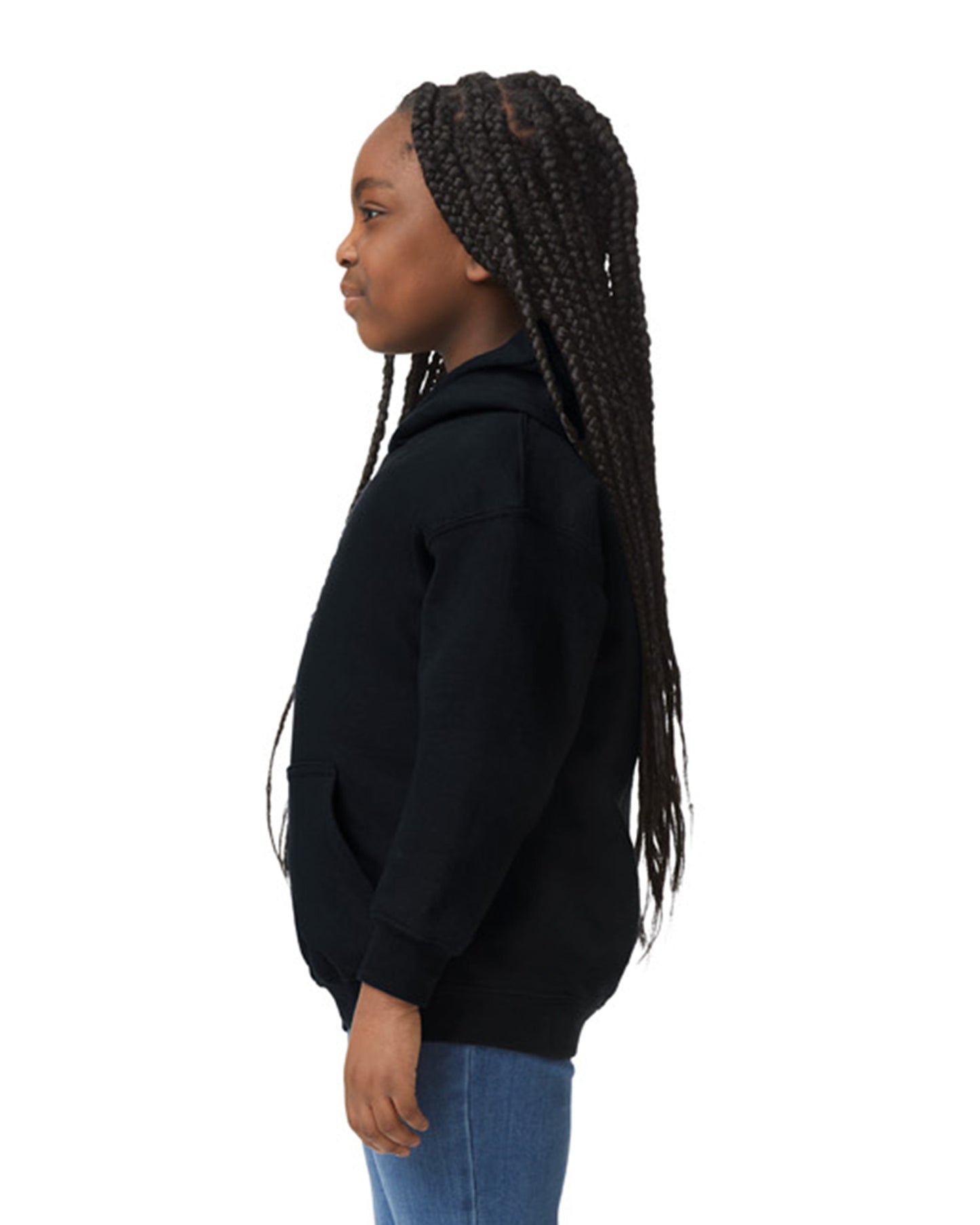 Youth Heavy Blend™ 50/50 Hoodie - Black