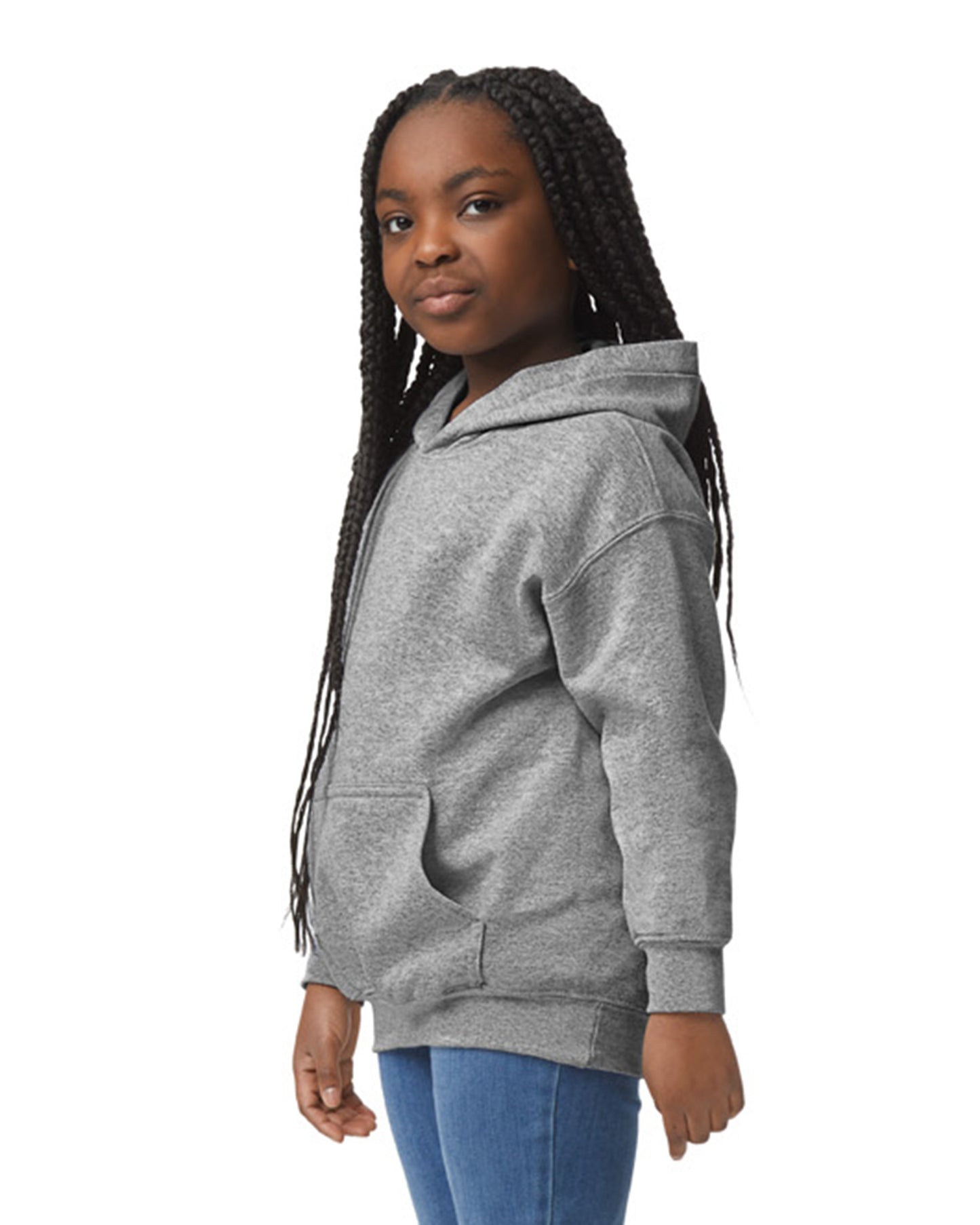 Youth Heavy Blend™ 50/50 Hoodie - Sport Gray