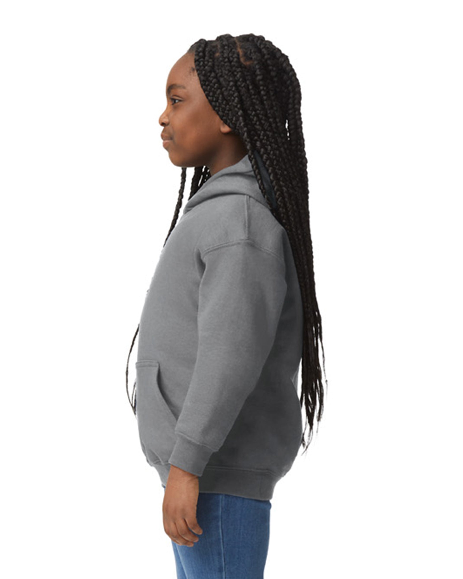 Youth Heavy Blend™ 50/50 Hoodie - Graphite Heather