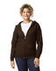 Gildan G186 - Unisex Heavy Blend™  50/50 Full-Zip Hoodie - Dark Chocolate