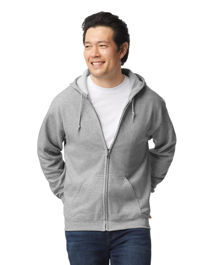 Unisex Heavy Blend™  50/50 Full-Zip Hoodie - Sport Gray