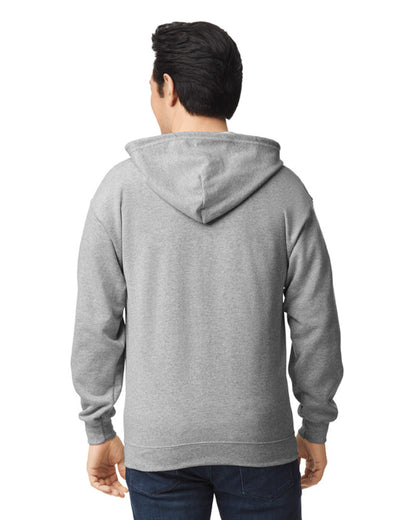 Unisex Heavy Blend™  50/50 Full-Zip Hoodie - Sport Gray