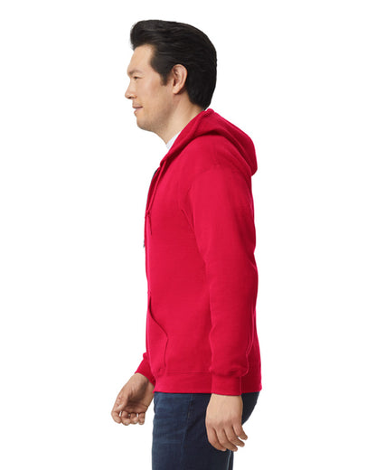 Unisex Heavy Blend™  50/50 Full-Zip Hoodie - Red