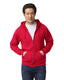 Gildan G186 - Unisex Heavy Blend™  50/50 Full-Zip Hoodie - Red