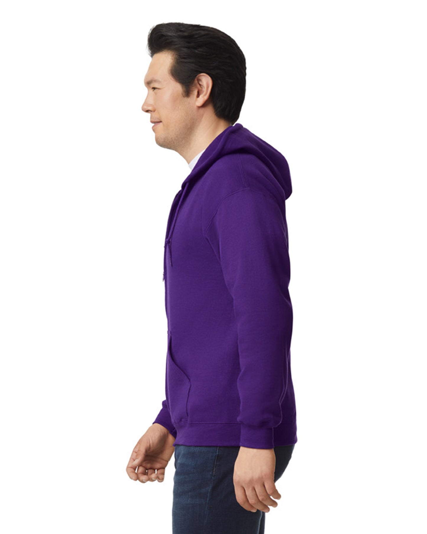 Unisex Heavy Blend™  50/50 Full-Zip Hoodie - Purple