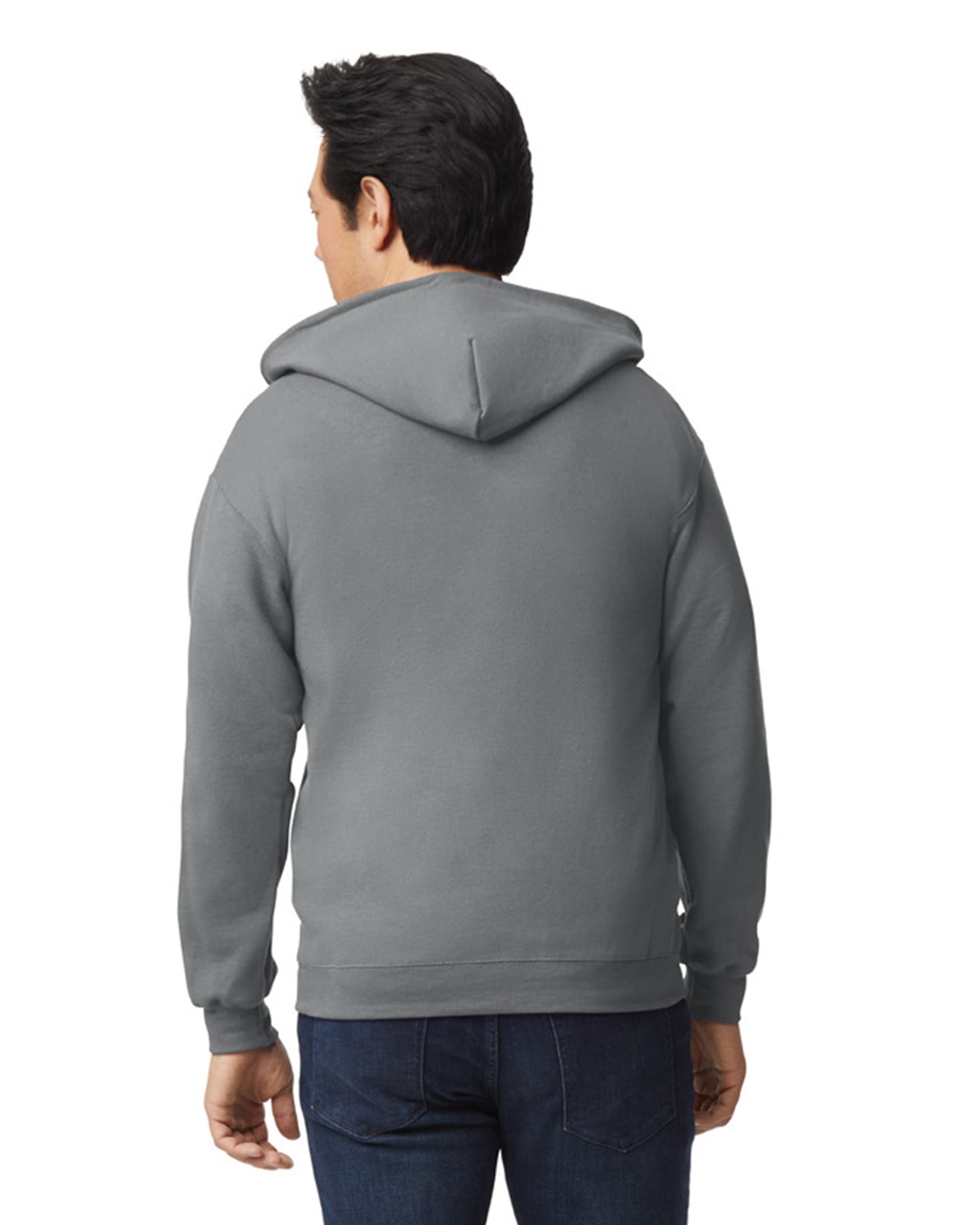 Unisex Heavy Blend™  50/50 Full-Zip Hoodie - Graphite Heather
