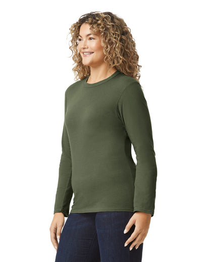 Unisex Softstyle® Long-Sleeve T-Shirt - Military Green