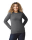 Gildan G644 - Unisex Softstyle® Long-Sleeve T-Shirt - Charcoal