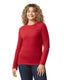 Gildan G644 - Unisex Softstyle® Long-Sleeve T-Shirt - Cherry Red