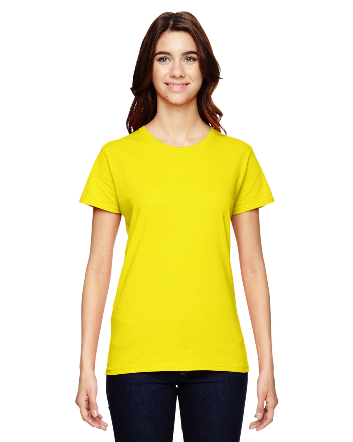 Women's Lightweight T-Shirt - Neon Yellow