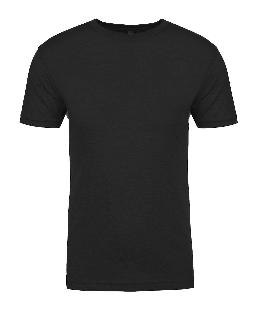 Unisex Triblend Crew - Graphite Black