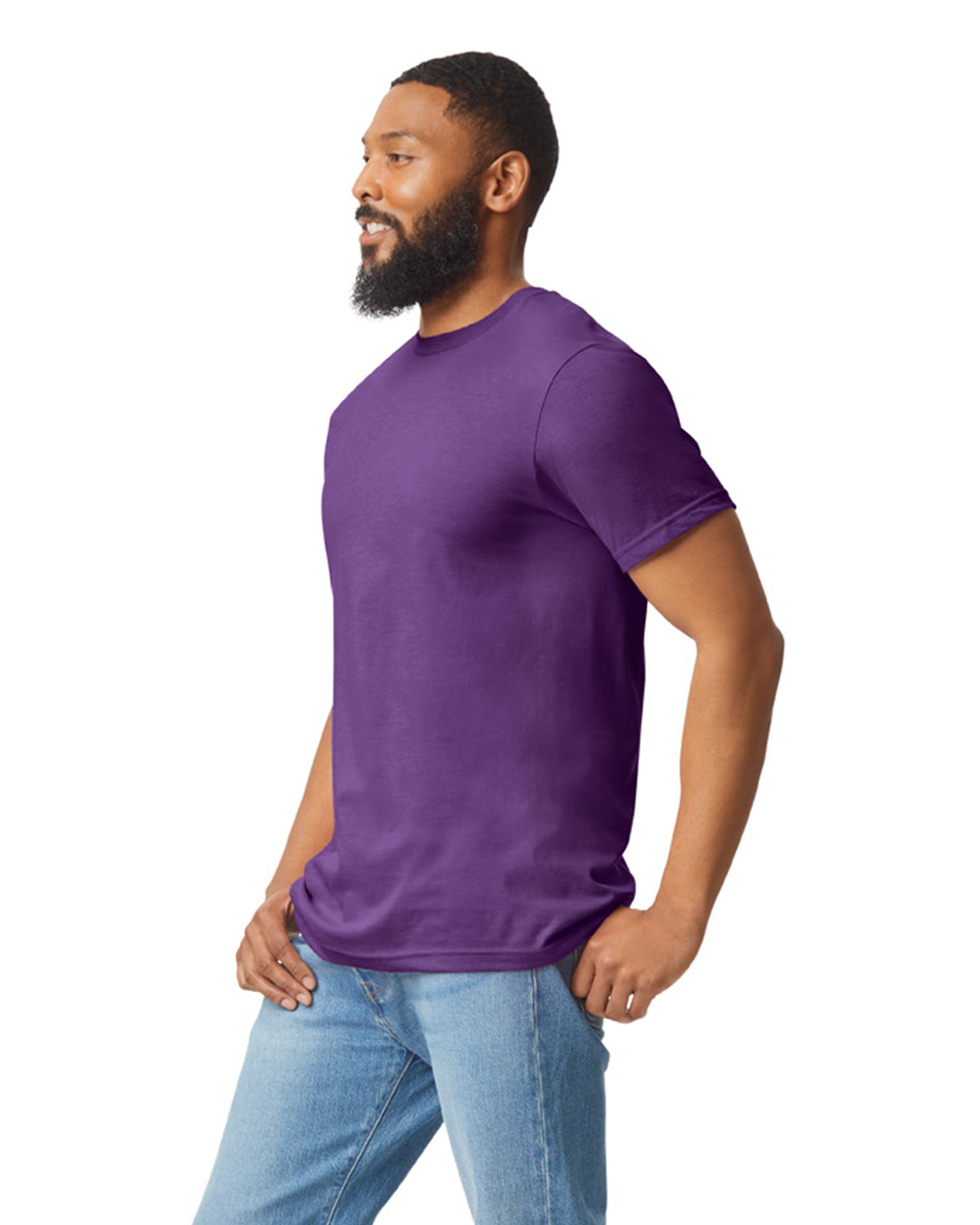 Unisex Softstyle CVC T-Shirt - Amethyst