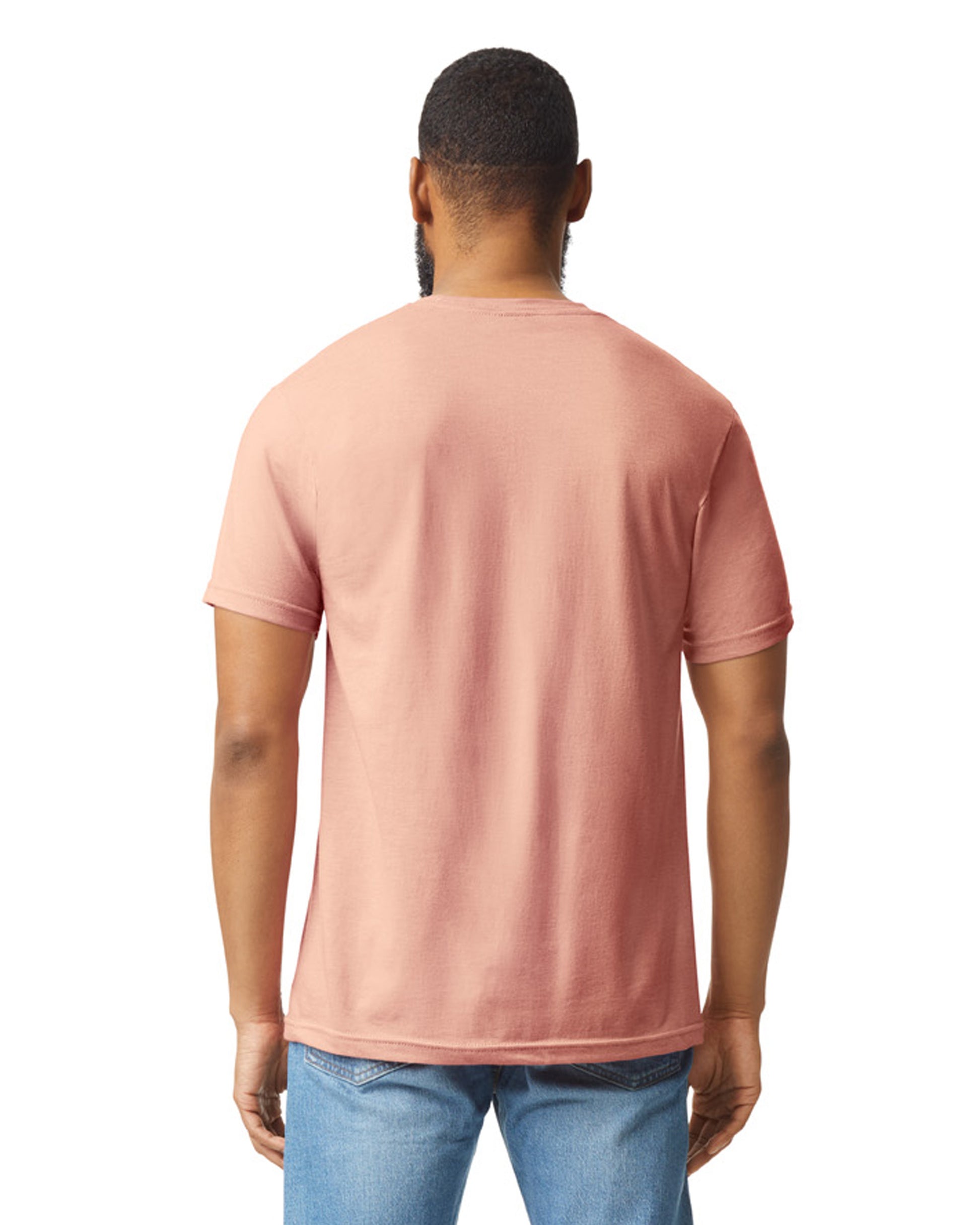 Unisex Softstyle CVC T-Shirt - Dusty Rose