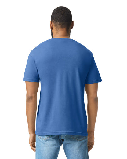 Unisex Softstyle CVC T-Shirt - Royal Mist