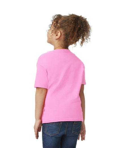 Toddler Heavy Cotton��� T-Shirt - Light Pink