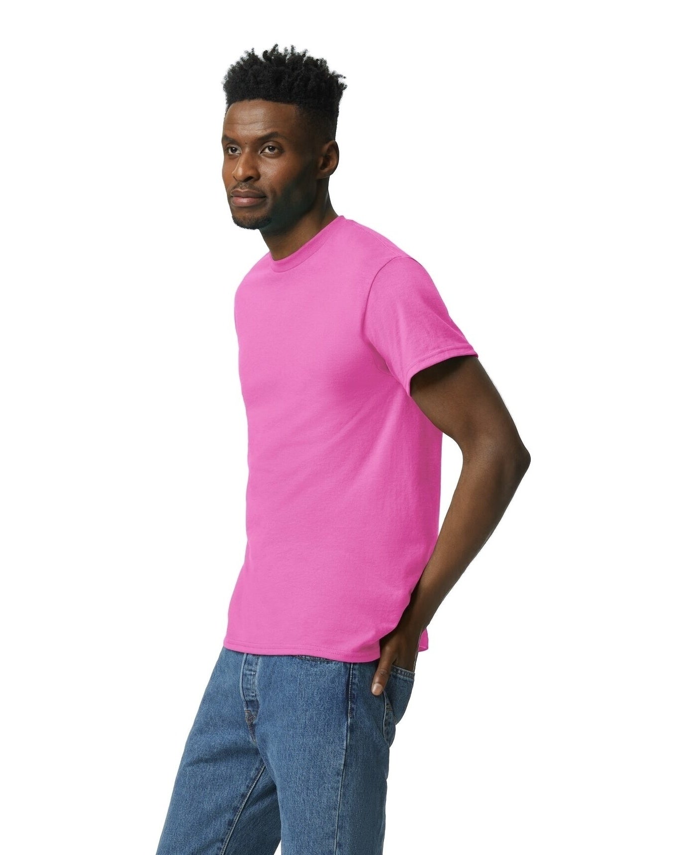 Unisex 50/50 T-Shirt - Azalea