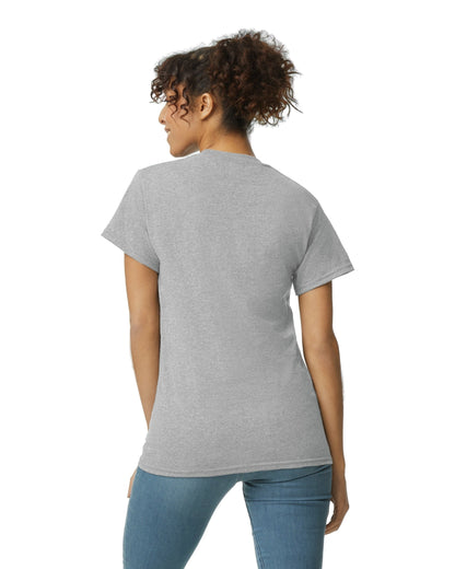 Unisex 50/50 Pocket T-Shirt - Sports Gray