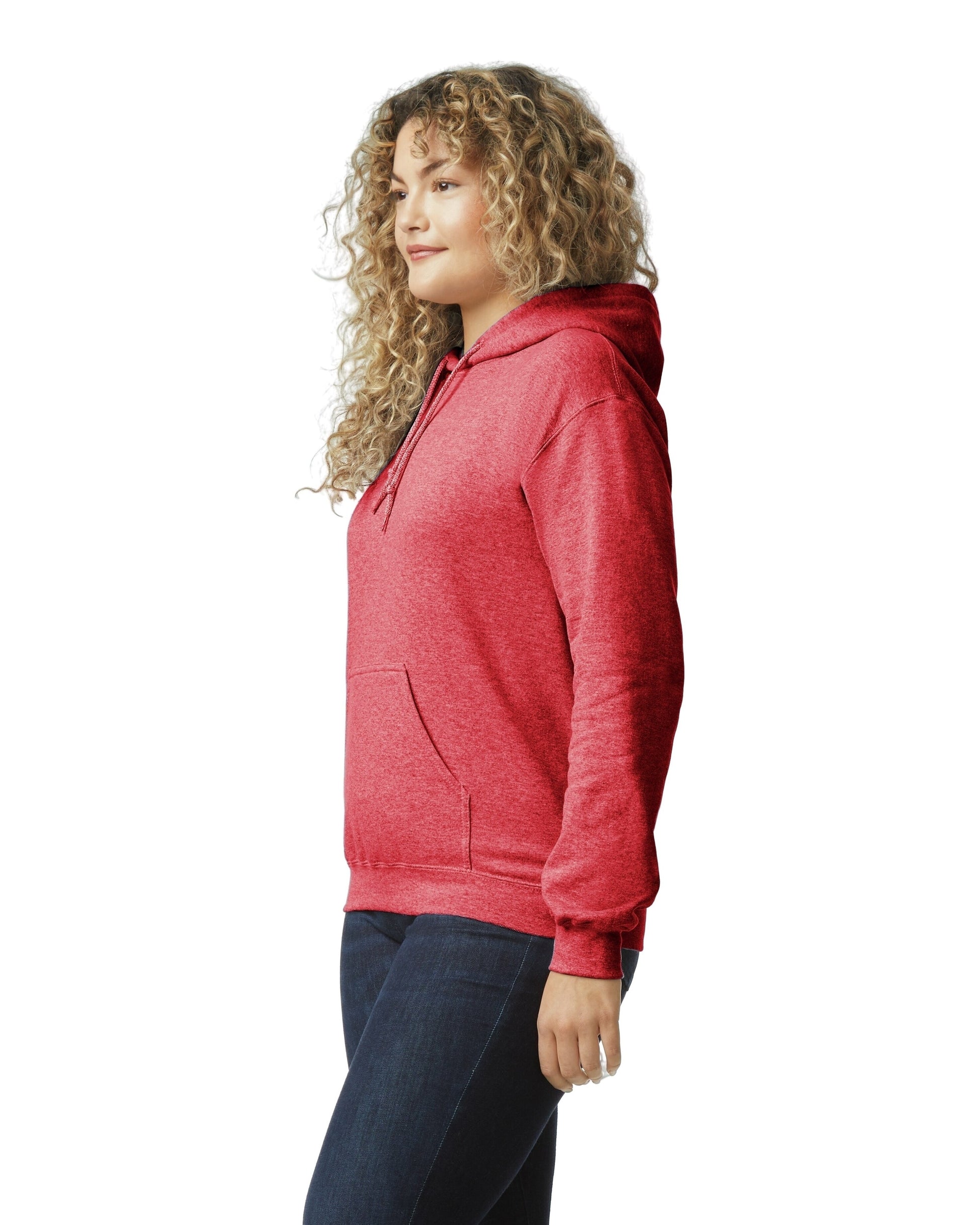 Unisex Heavy Blend��� 50/50 Hoodie - Heather Sport Scarlet Red