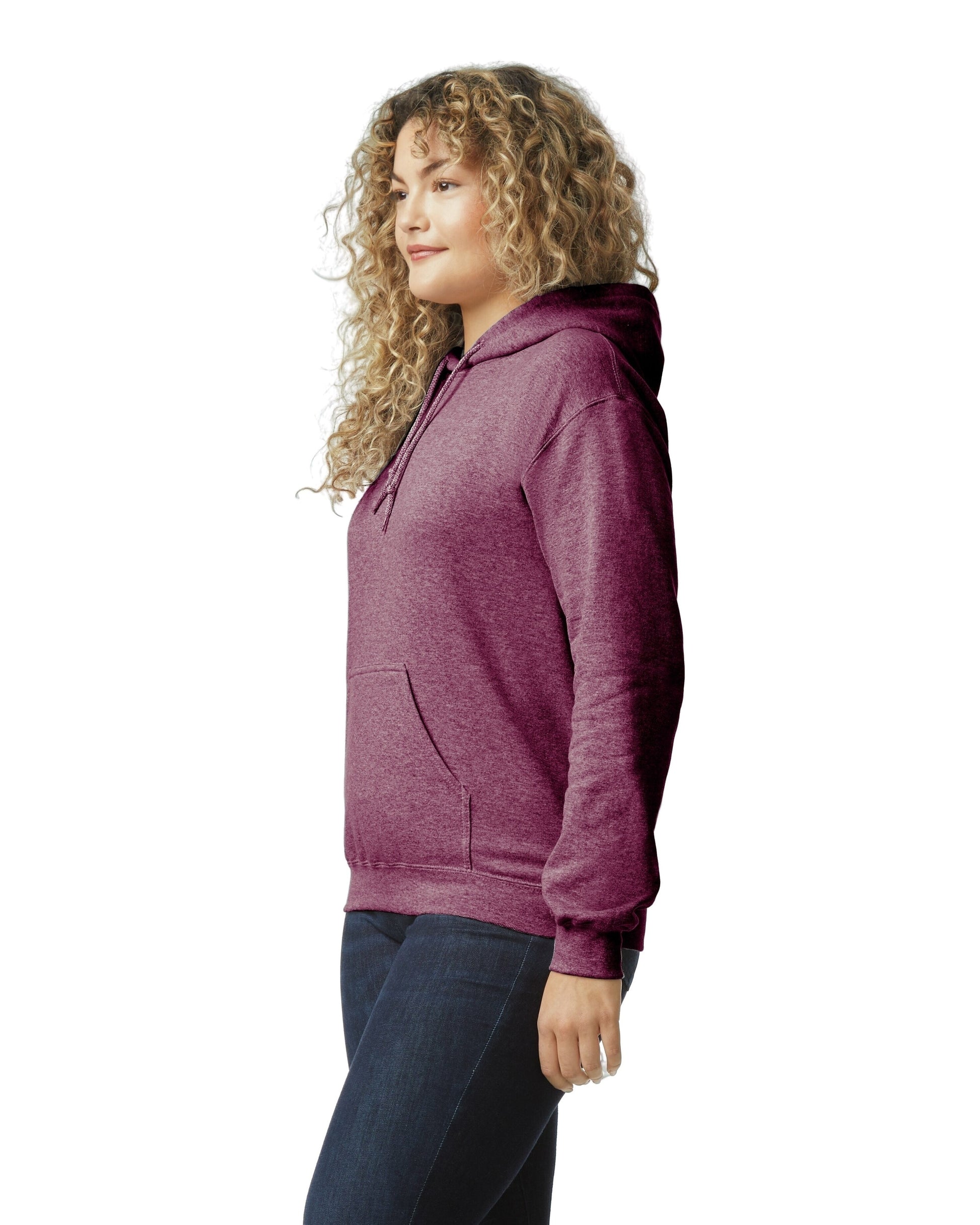 Unisex Heavy Blend��� 50/50 Hoodie - Heather Sport Dark Maroon