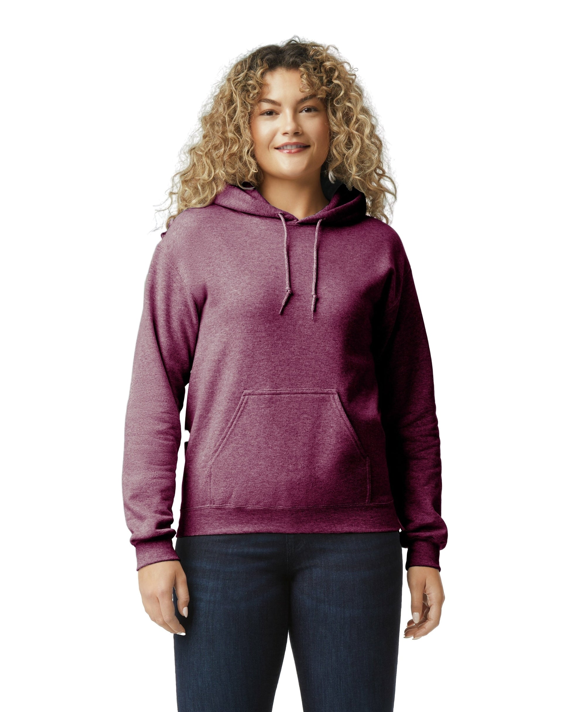 Unisex Heavy Blend��� 50/50 Hoodie - Heather Sport Dark Maroon