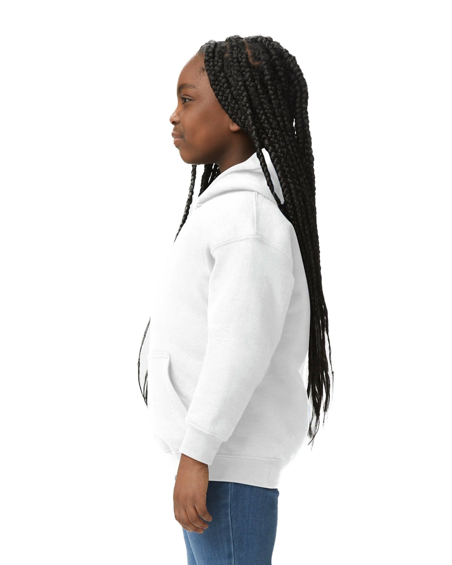 Youth Heavy Blend™ 50/50 Hoodie - White