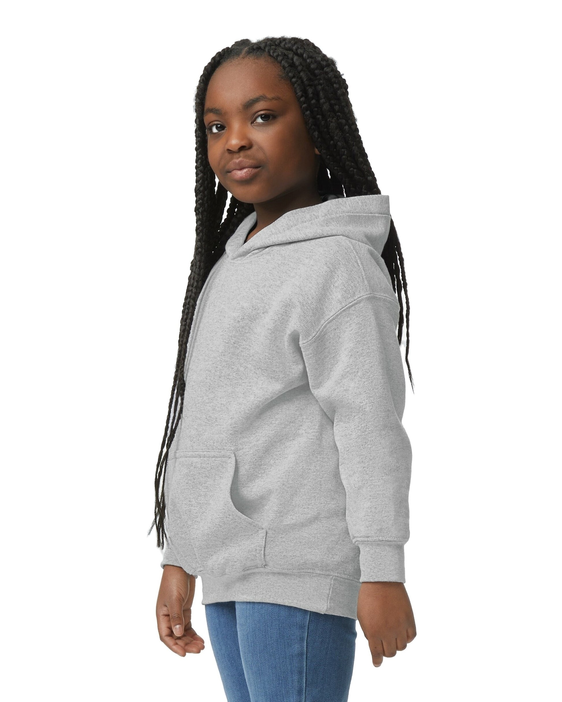 Youth Heavy Blend™ 50/50 Hoodie - Ash