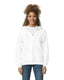 Gildan G186 - Unisex Heavy Blend™  50/50 Full-Zip Hoodie - White