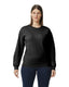 Gildan SF000 - Softstyle Crewneck Sweatshirt - Black