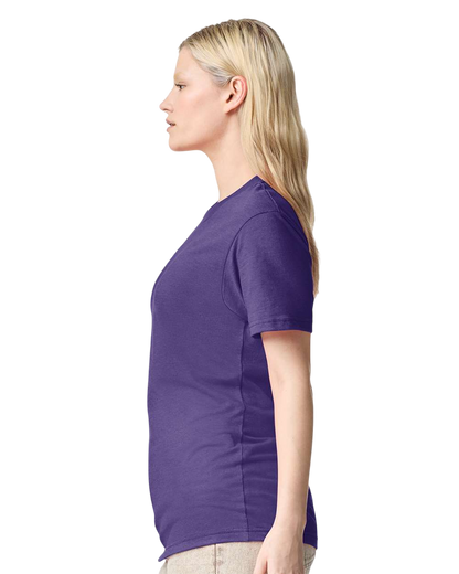 Unisex CVC T-Shirt - Heather Purple