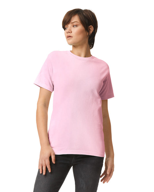 Unisex Heavyweight Cotton T-shirt - Pink