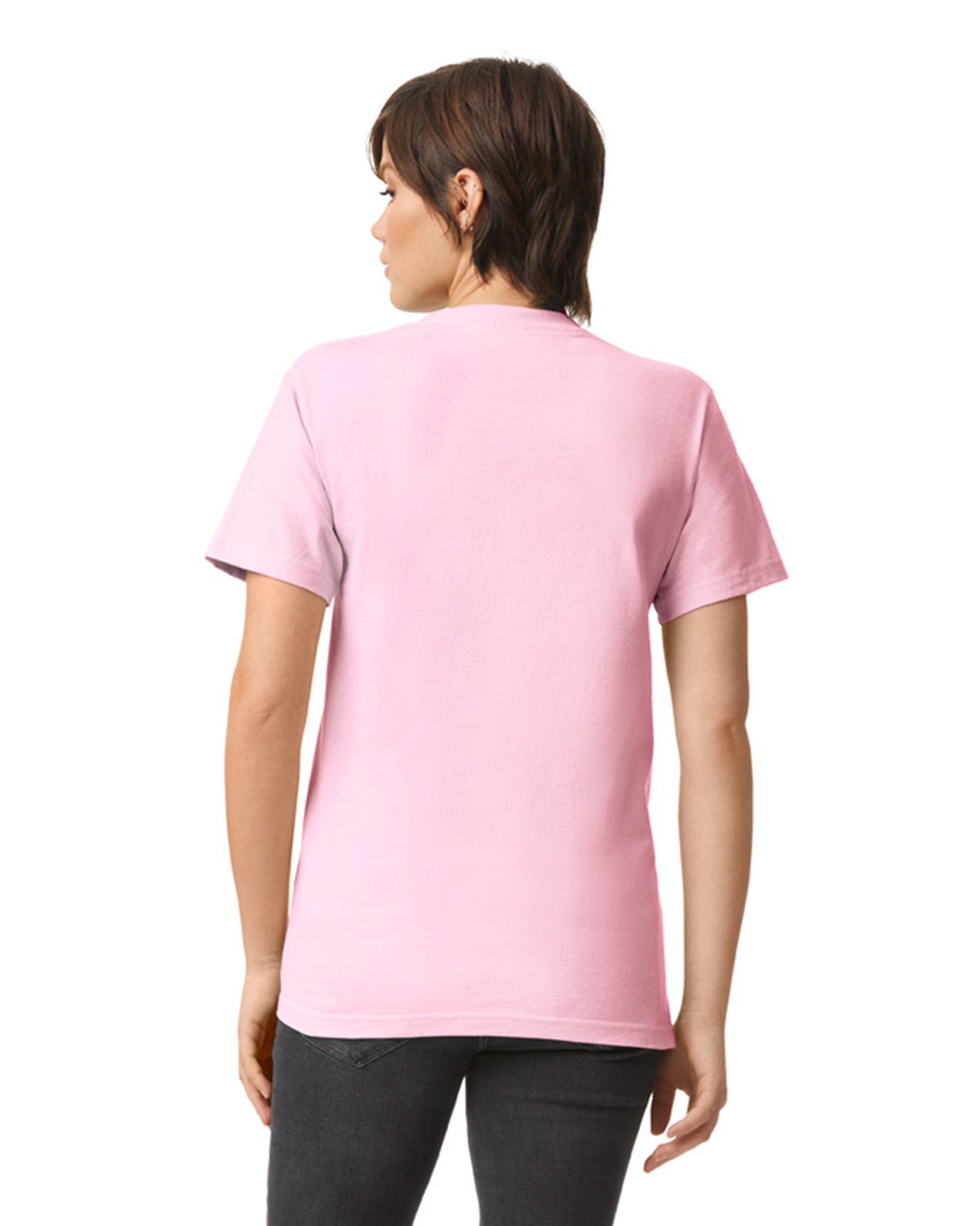 Unisex Heavyweight Cotton T-shirt - Pink