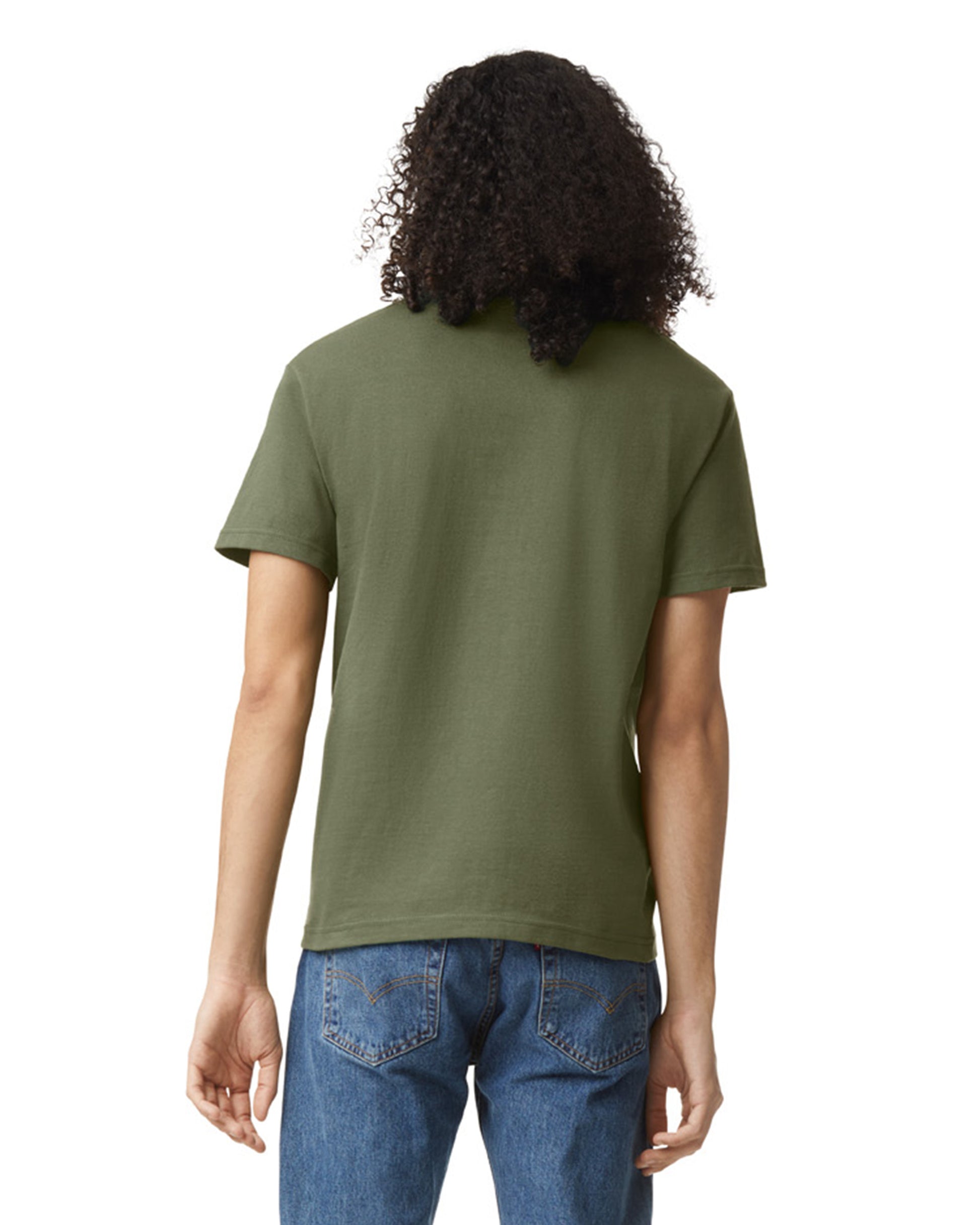 Unisex Heavyweight Cotton T-shirt - Military Green
