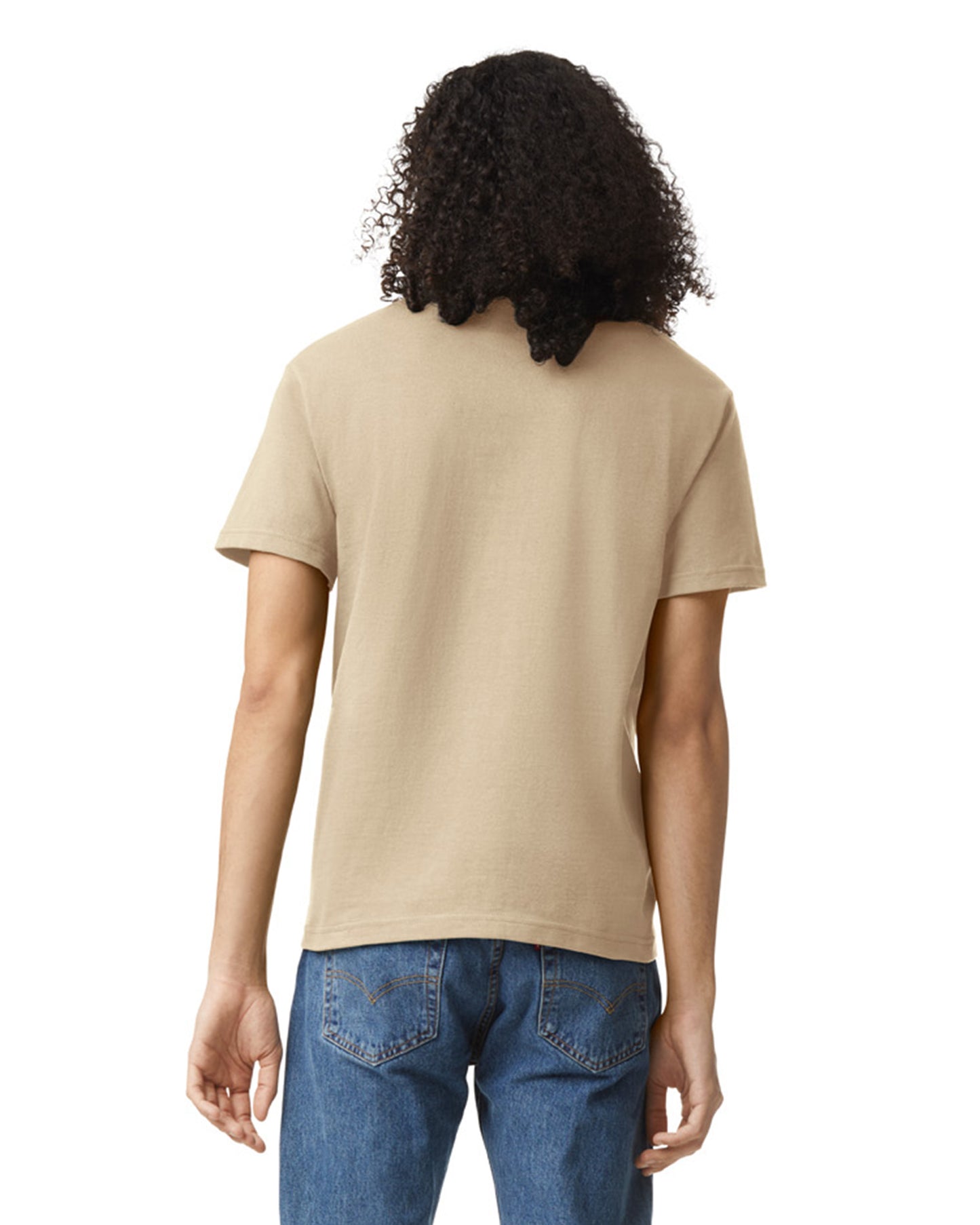 Unisex Heavyweight Cotton T-shirt - Sand