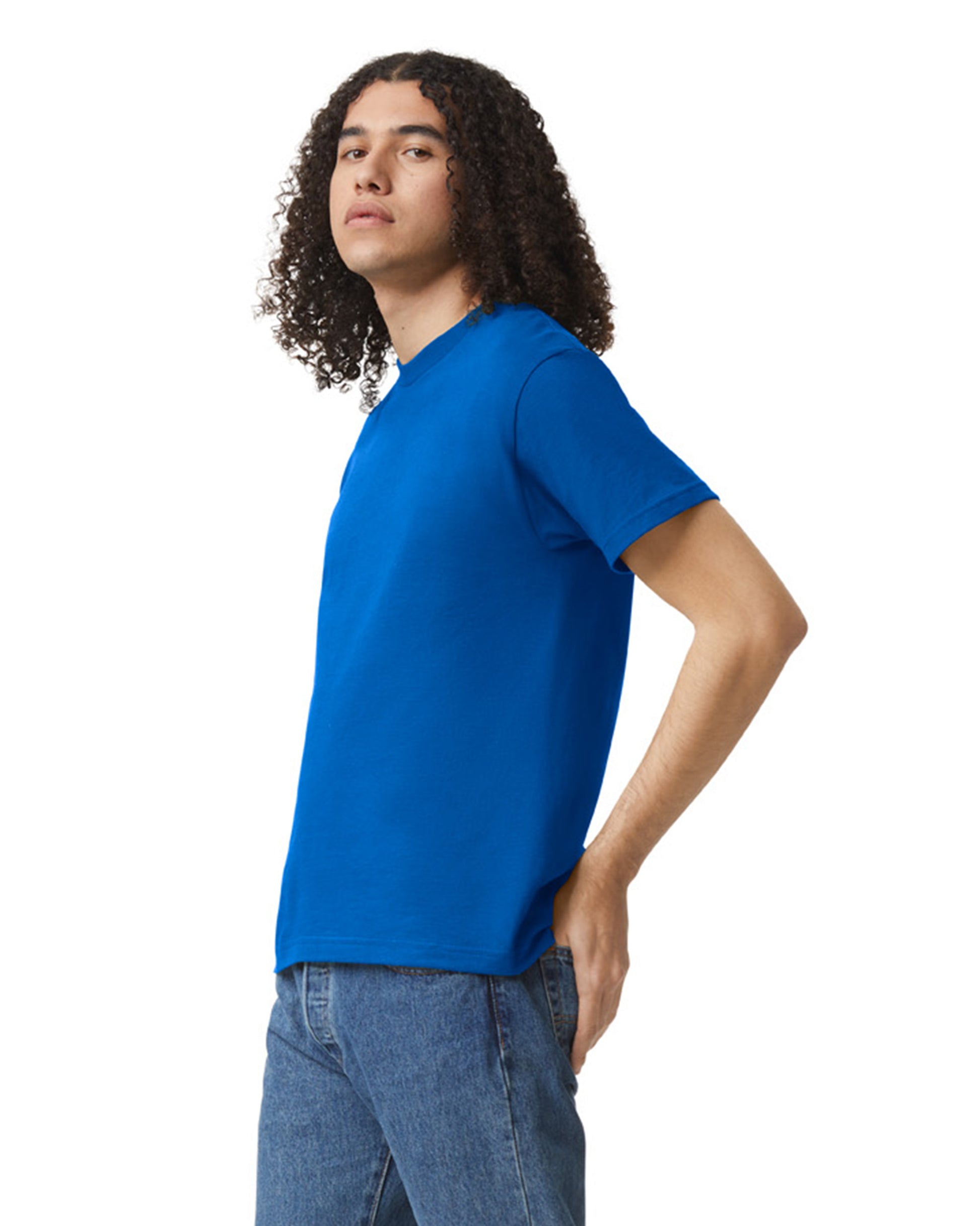 Unisex Heavyweight Cotton T-shirt - Royal