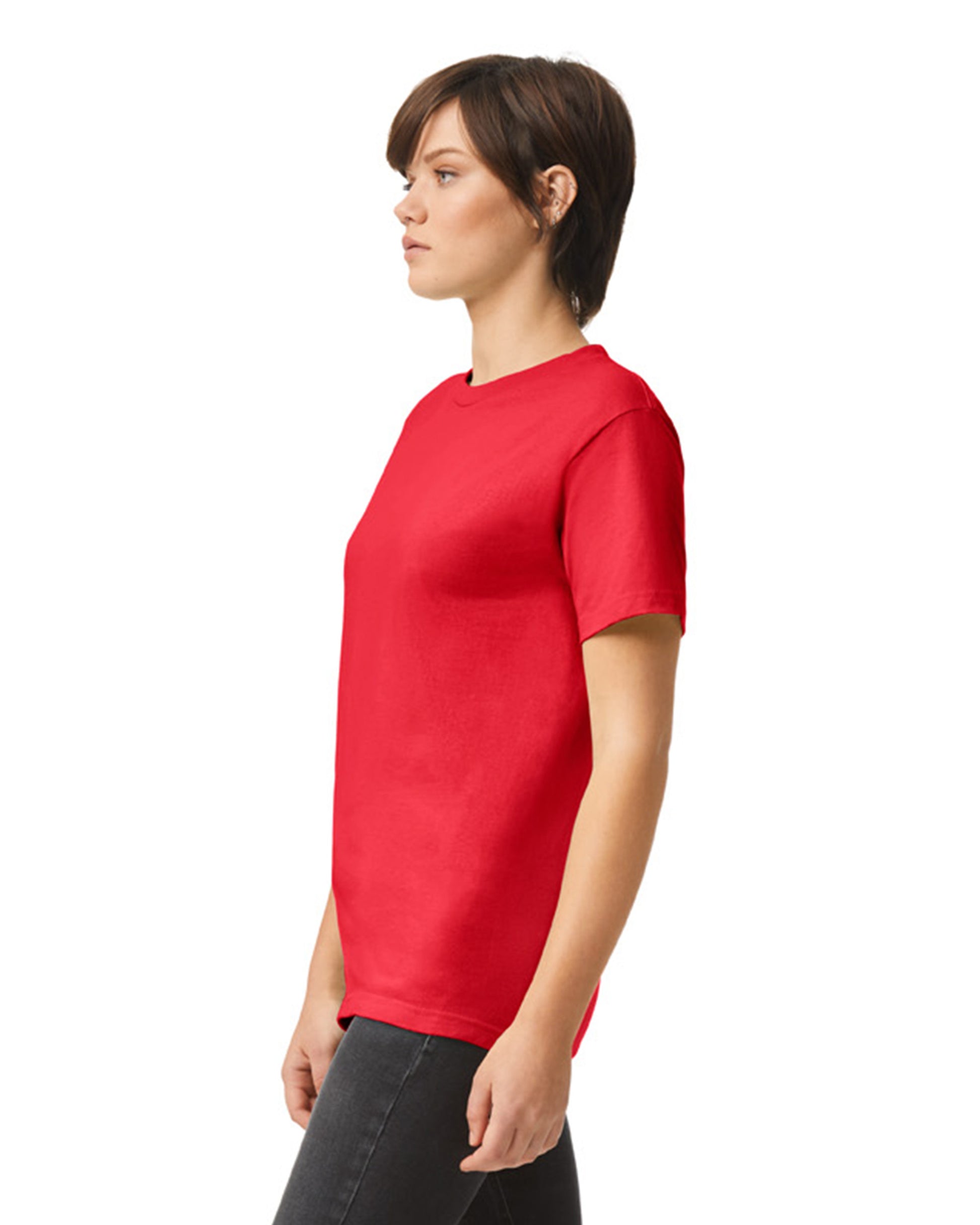 Unisex Heavyweight Cotton T-shirt - Red