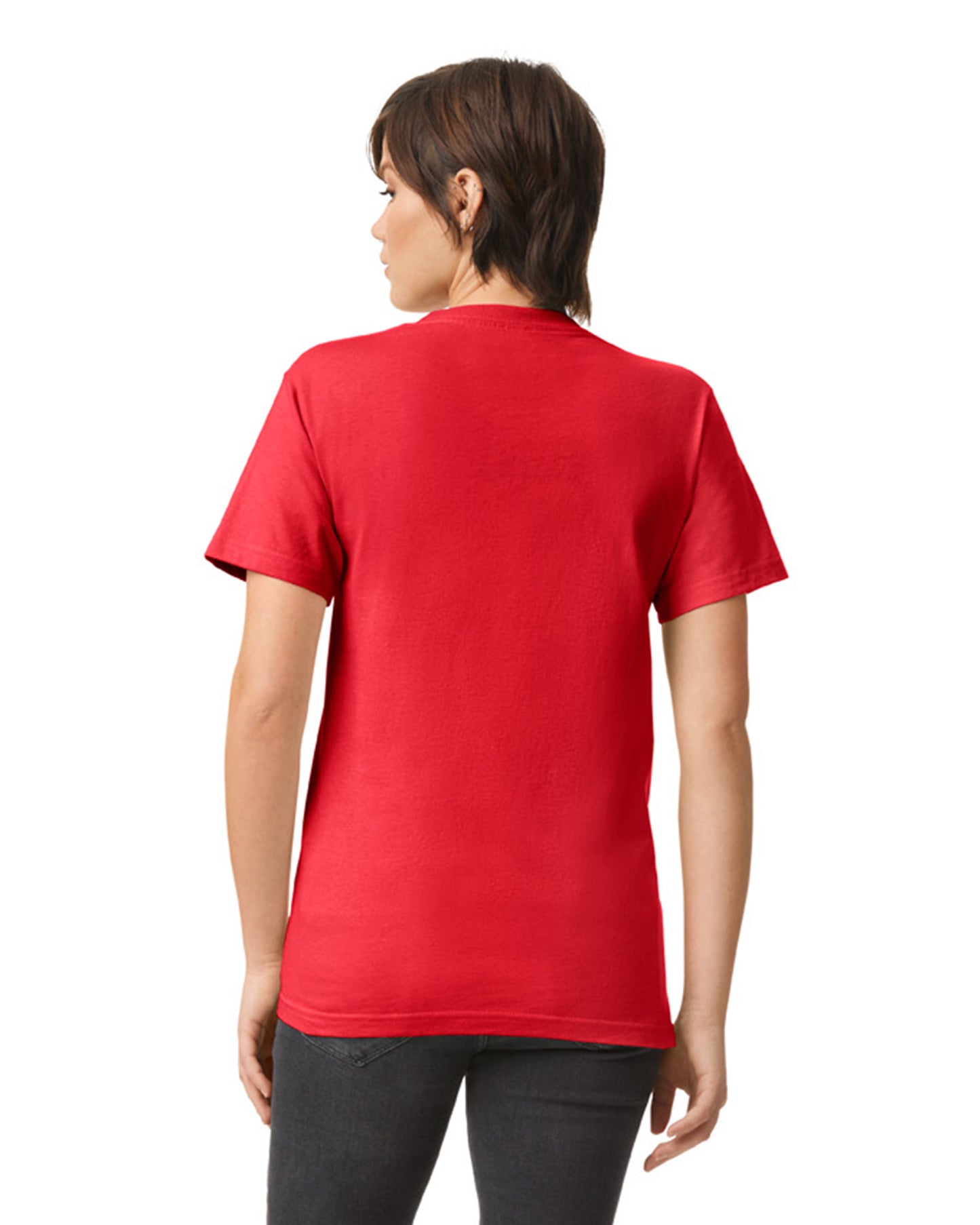 Unisex Heavyweight Cotton T-shirt - Red