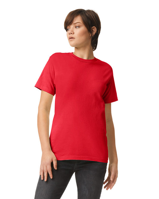 Unisex Heavyweight Cotton T-shirt - Red