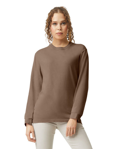 Unisex Heavyweight RS Long-Sleeve T-Shirt - Espresso
