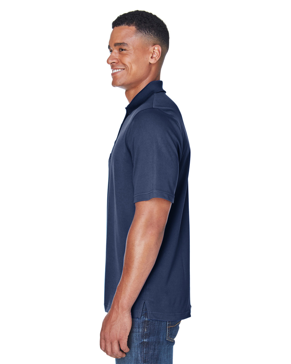 Men's Origin Performance Piqué Polo with Pocket - Classic Navy 849