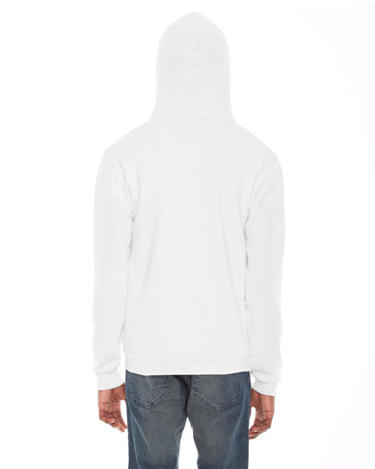 Unisex Flex Fleece Zip Hoodie - White