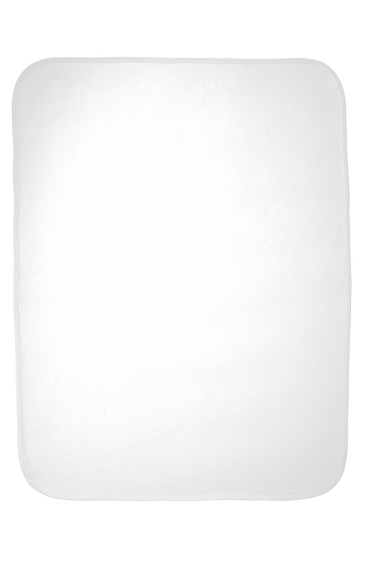 Infant Premium Jersey Blanket - White